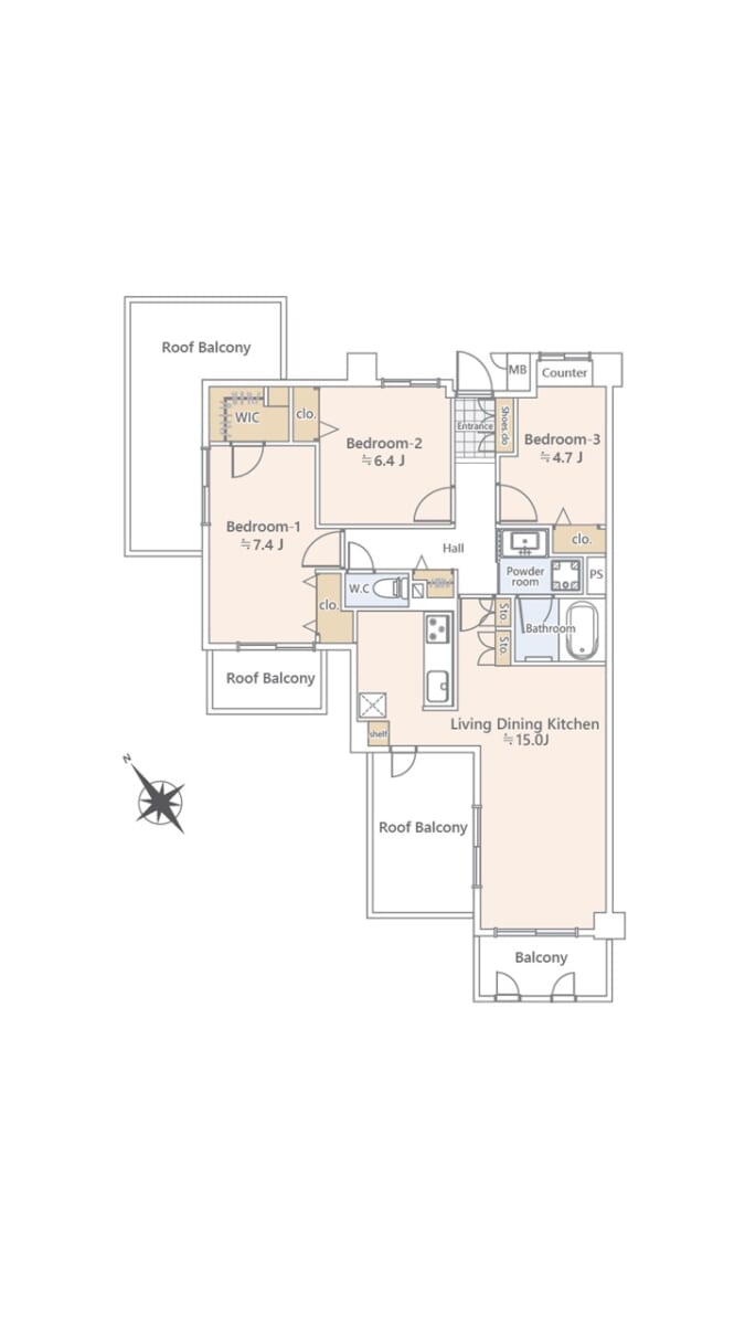 コスモ小竹向原ガーデンフォルム